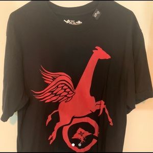 Lrg black and red t shirt